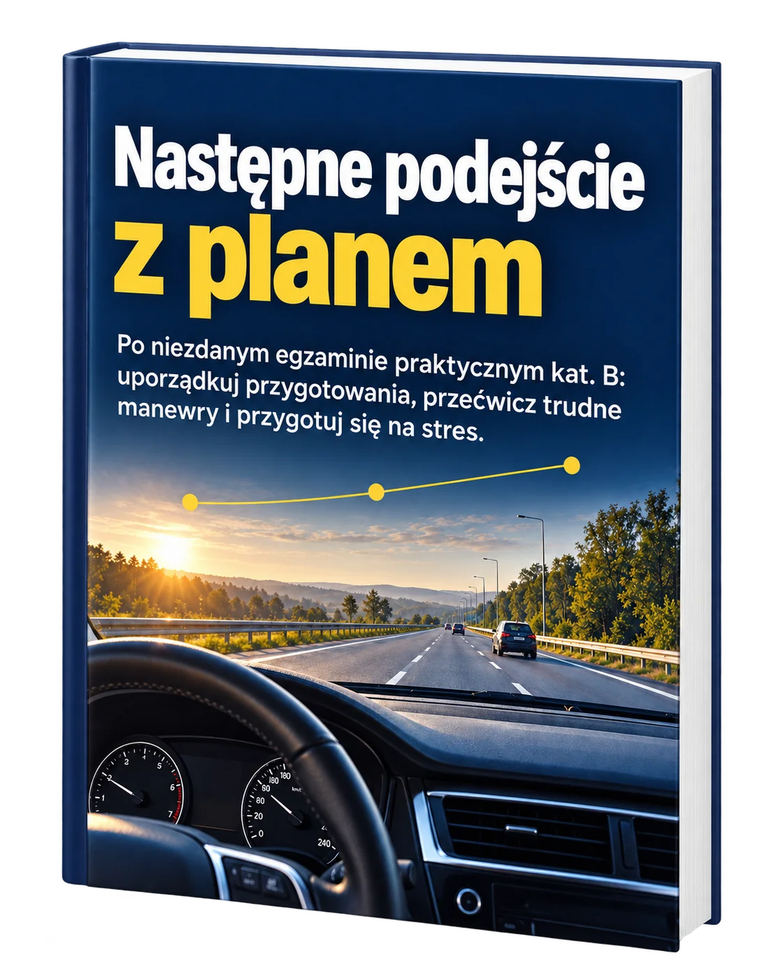 Okładka e-booka PDF „Następne podejście z planem” przedstawiona jako książka